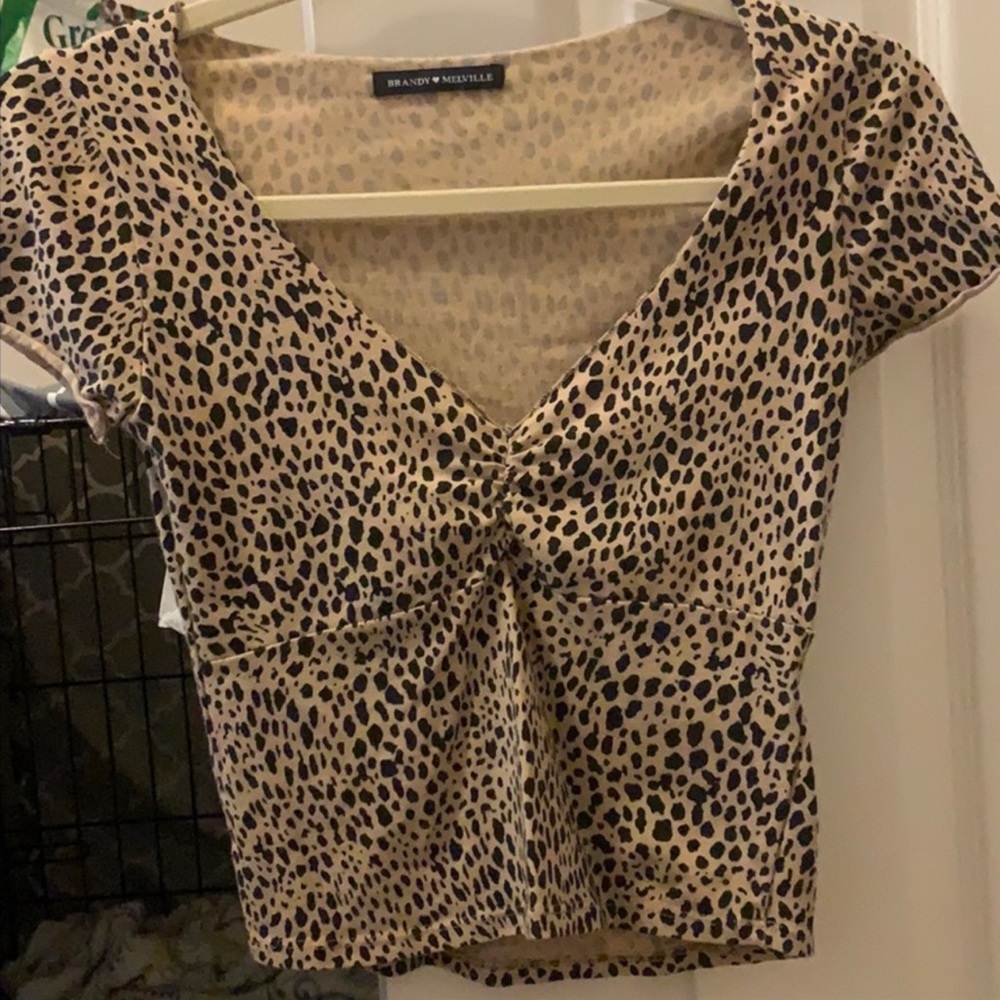 brandy cheetah top!